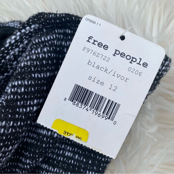 FREE PEOPLE Nyima Tweed Mini knit Strapless Tube Dress NWT - Picture 4 of 6